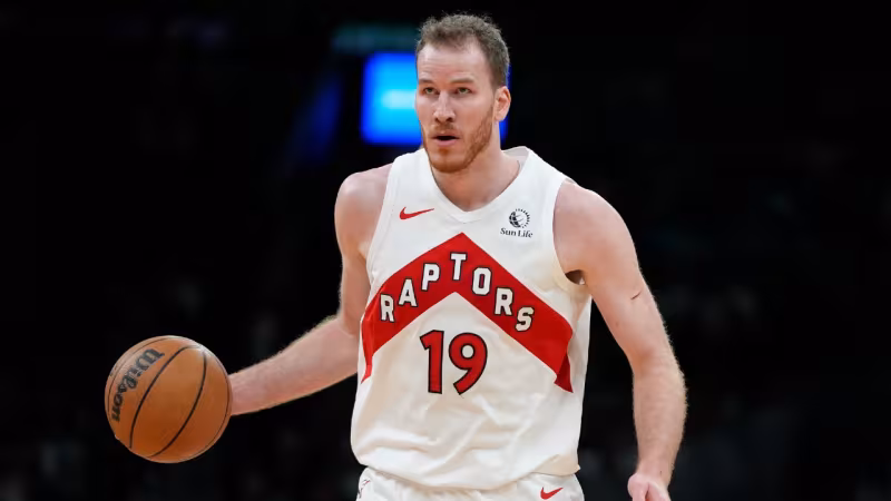 Jakob Poeltl, pívot de los Toronto Raptors