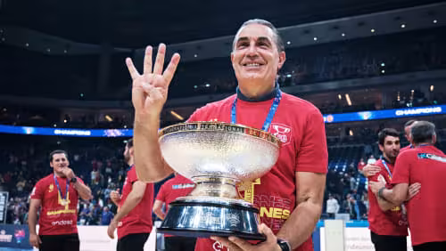 Sergio Scariolo, tras dirigir su último partido con la selección española: "Es como cuando una pareja se divorcia"