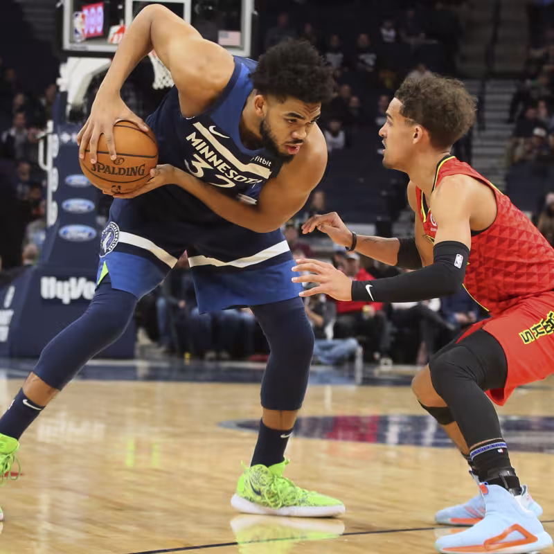 Karl-Anthony Towns y Trae Young, entre los participantes del concurso de triples del All Star 2022