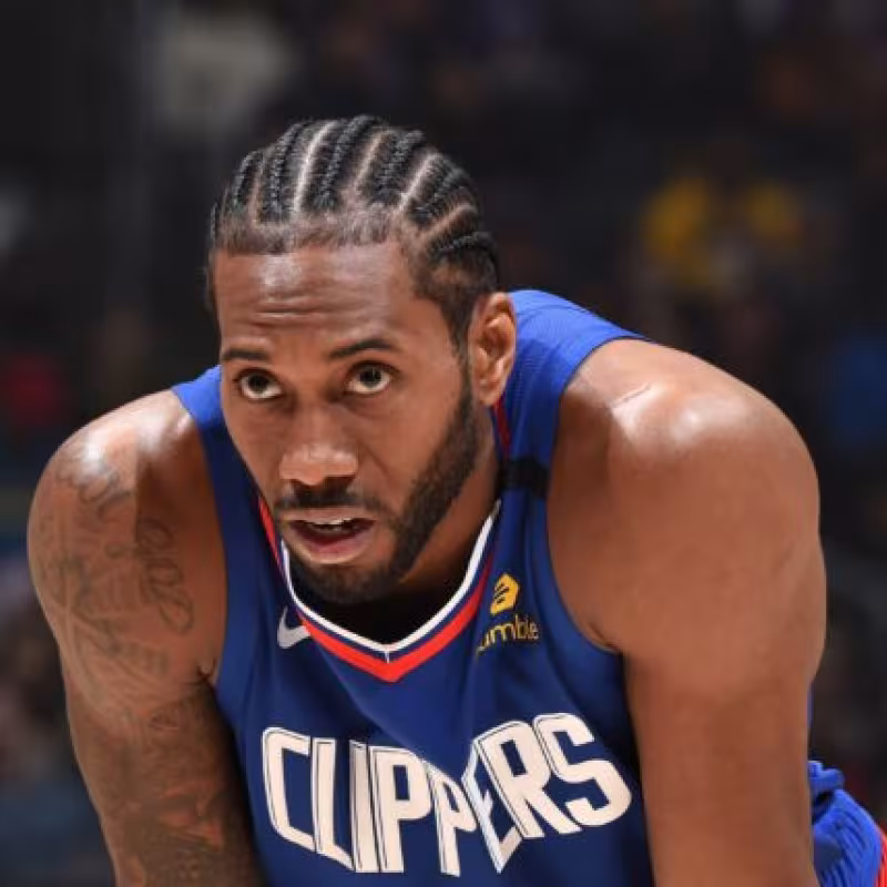 Kawhi Leonard con Los Angeles Clippers.