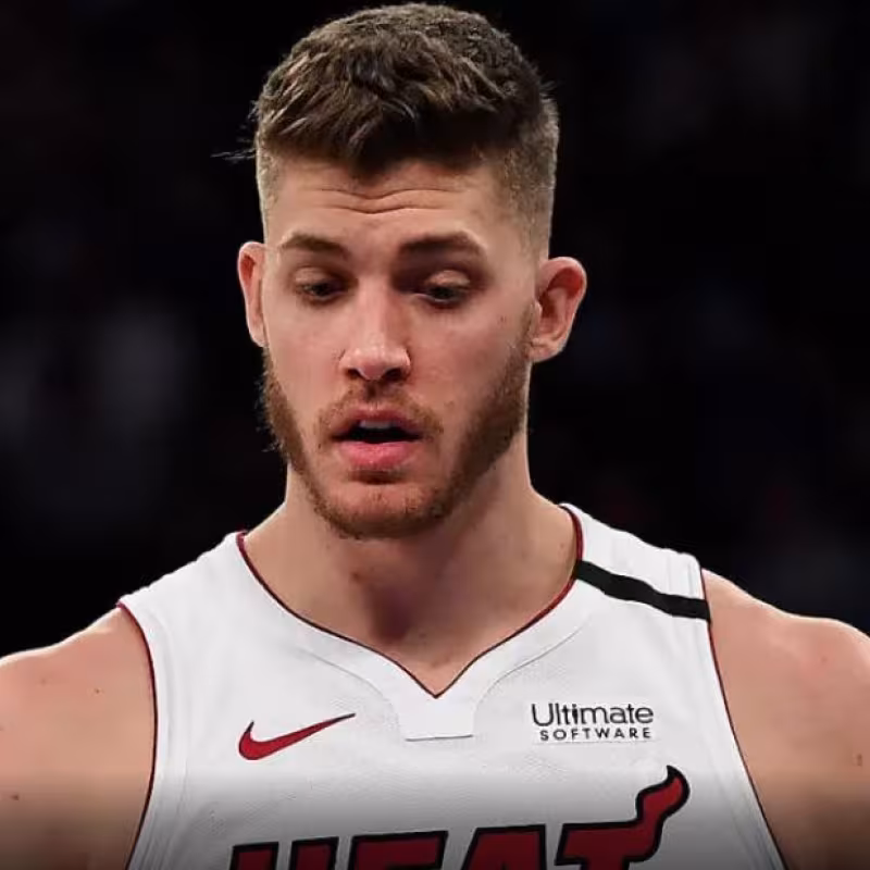 Meyers Leonard durante su estancia como jugador de Miami Heat "Foto: Pio Deportes"