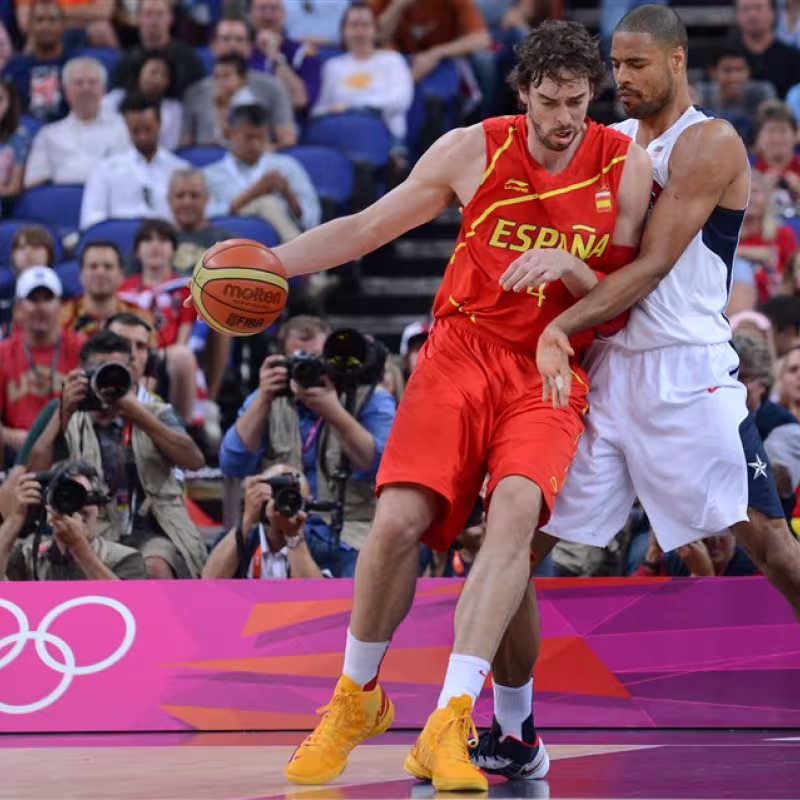 Pau Gasol no estará en el Mundial con España por lesión.