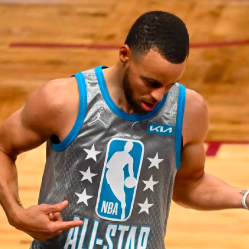 All Star Game: Los 16 triples de Stephen Curry en un partido para la historia