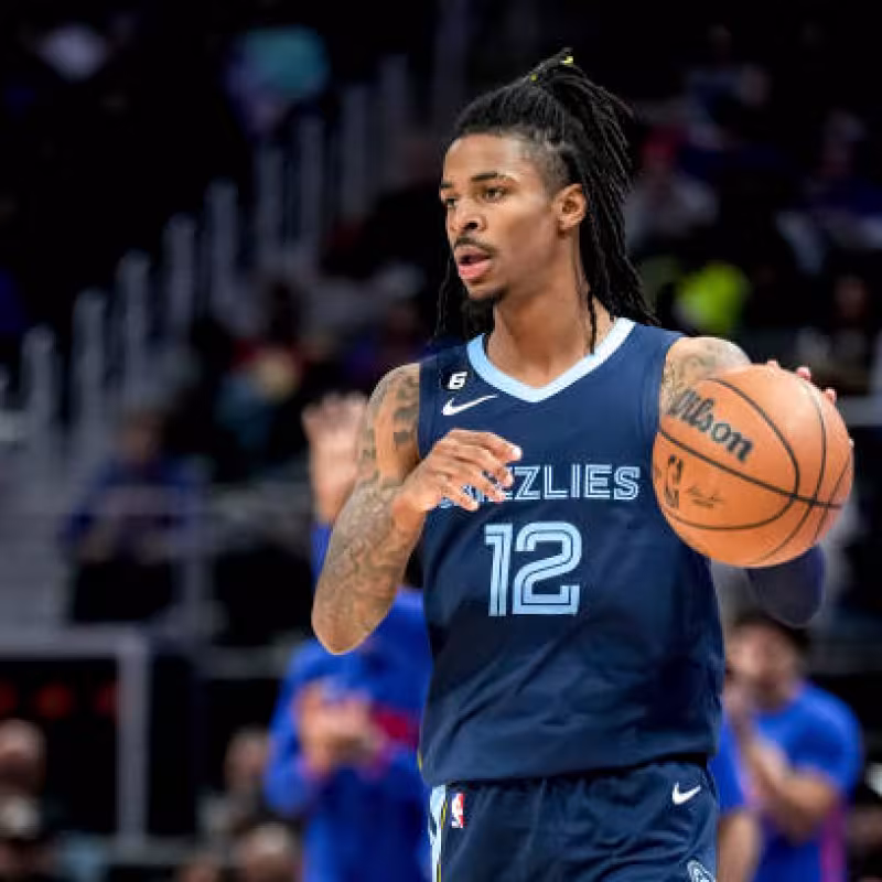 Ja Morant, Memphis Grizzlies, candidatos anillo. Foto: gettyimages