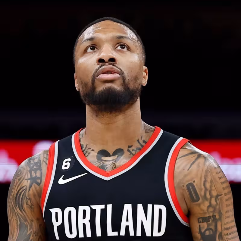 Damian Lillard, estrella de Portland Trail Blazers.