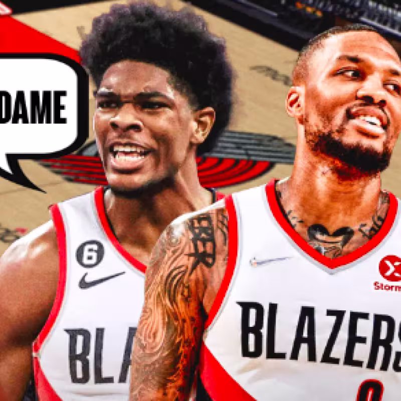 Henderson y Lillard en un montaje de Clutchpoints. 