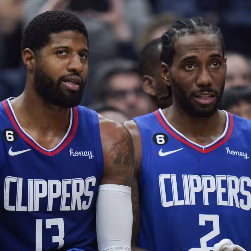 Paul George y Kawhi Leonard