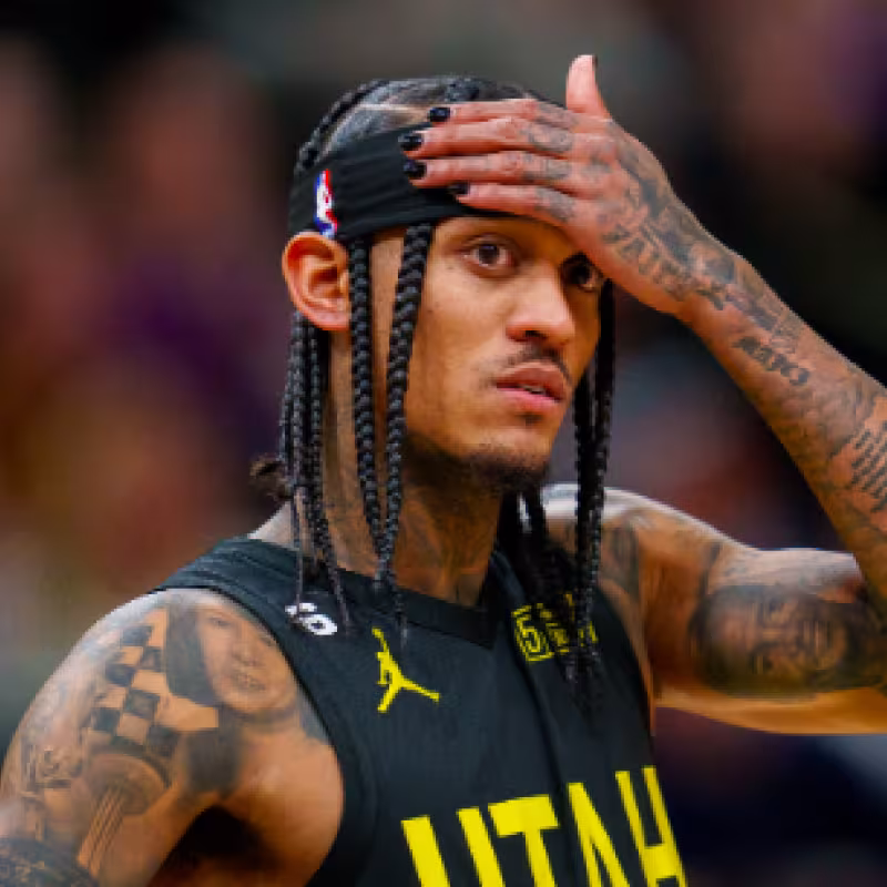 Jordan Clarkson, jugador de Utah Jazz. 