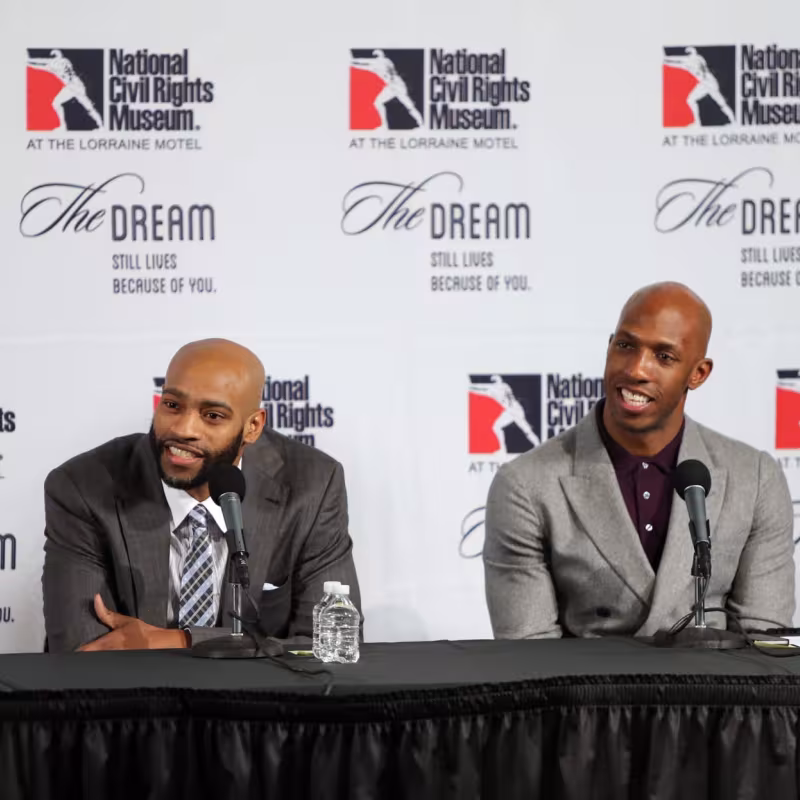 Vince Carter y Chauncey Billups