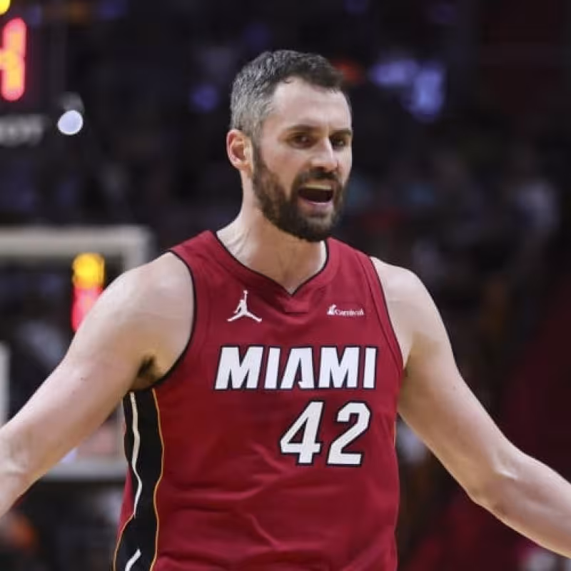 Kevin Love, jugador de Miami Heat.