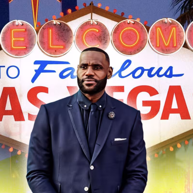 LeBron James wants the new NBA franchise in Las Vegas.