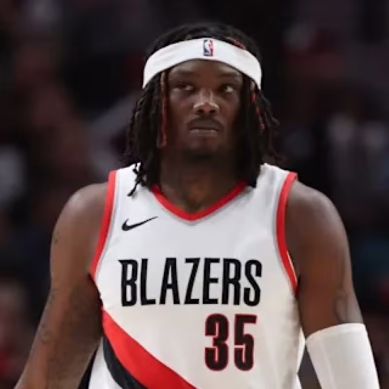 Robert Williams III, player for the Portland Trail Blazers.