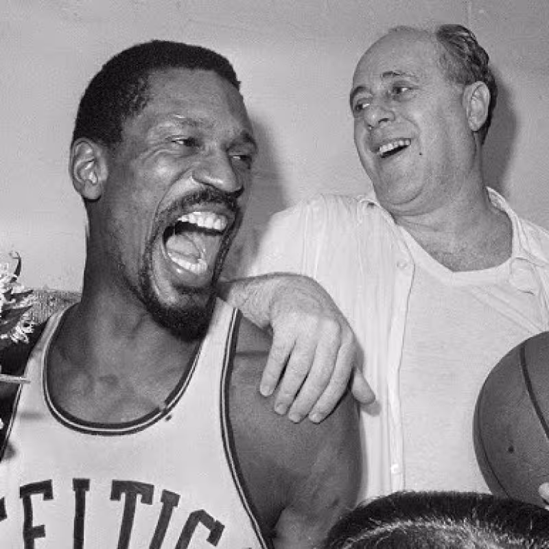 Bill Russell y Red Auerbach