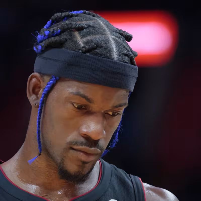 Jimmy Butler, star of the Miami Heat.