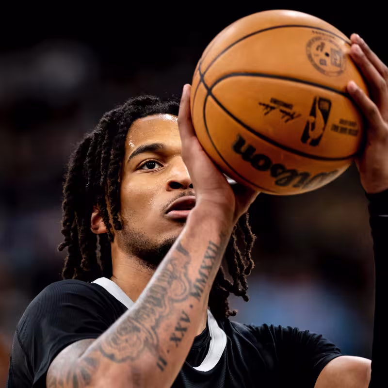 Stephon Castle, jugador de San Antonio Spurs.