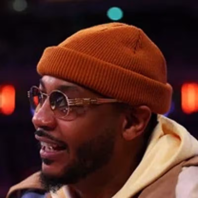Carmelo Anthony, leyenda de la NBA.