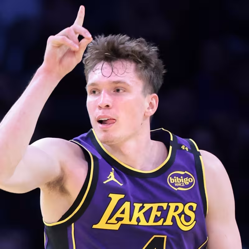 Dalton Knecht ha tenido una primera temporada movida con Los Angeles Lakers