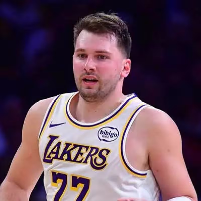 Luka Dončić, star of the Los Angeles Lakers.