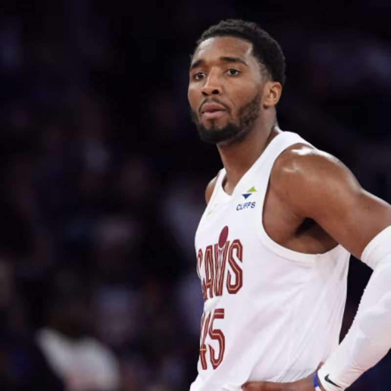 Donovan MItchell, estrella de Cleveland Cavaliers. 