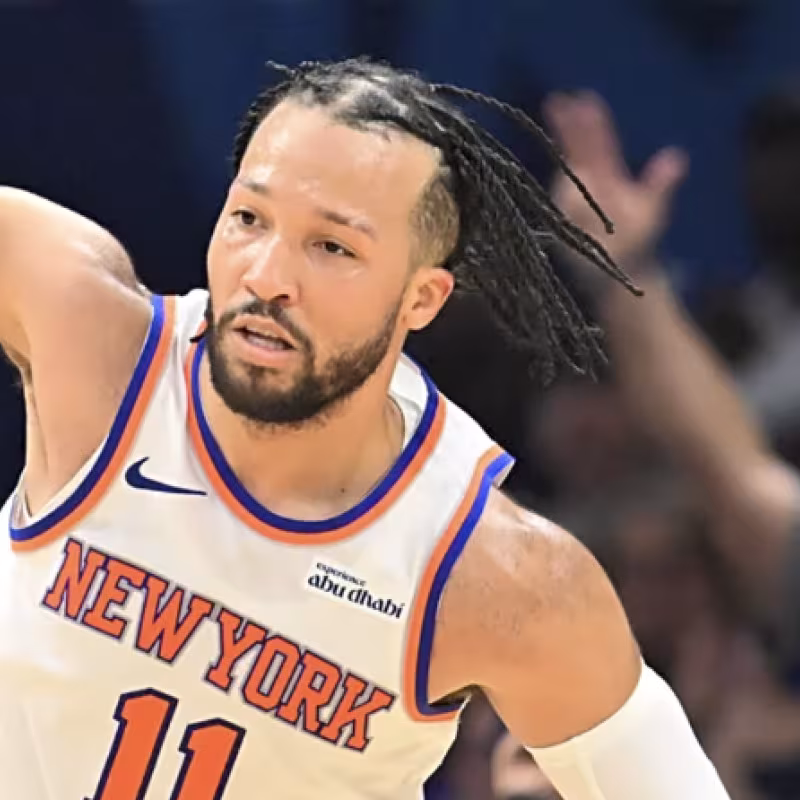 Jalen Brunson, estrella de New York Knicks. 