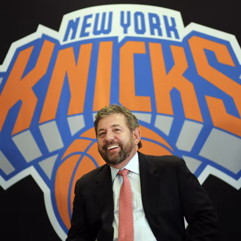 Dolan, el polémico dueño de New York Knicks. 