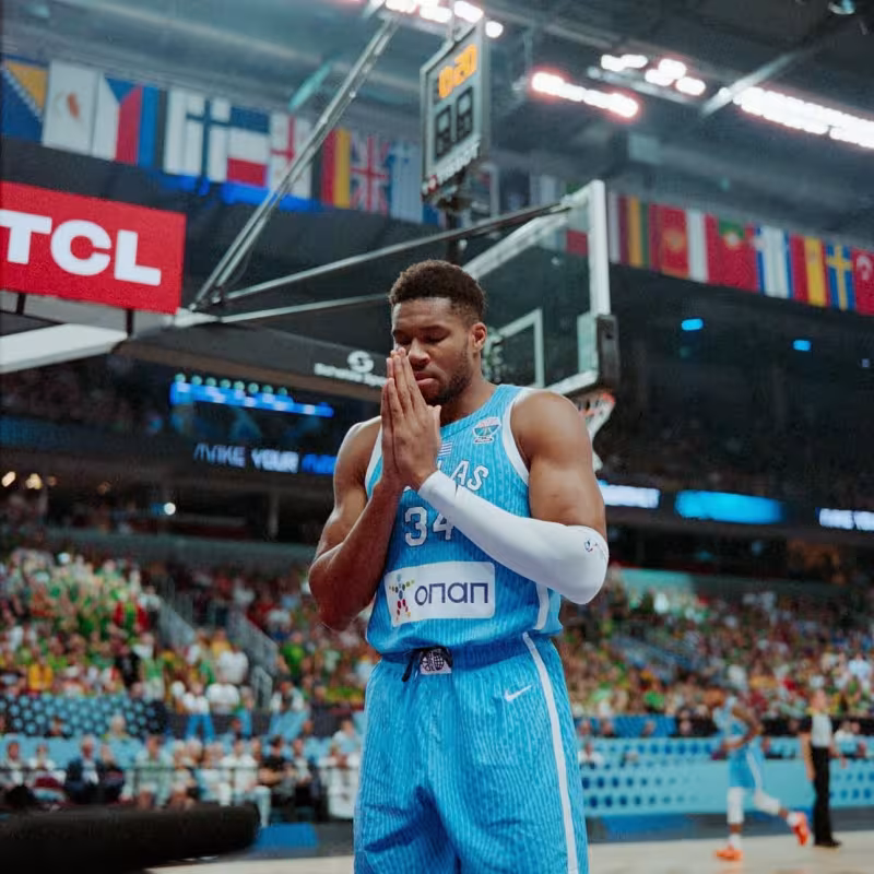 Giannis Antetokounmpo, sought after by half of the NBA