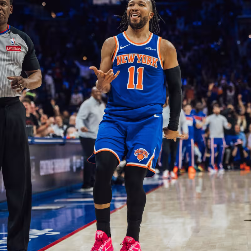 Jalen Brunson, star of the New York Knicks.