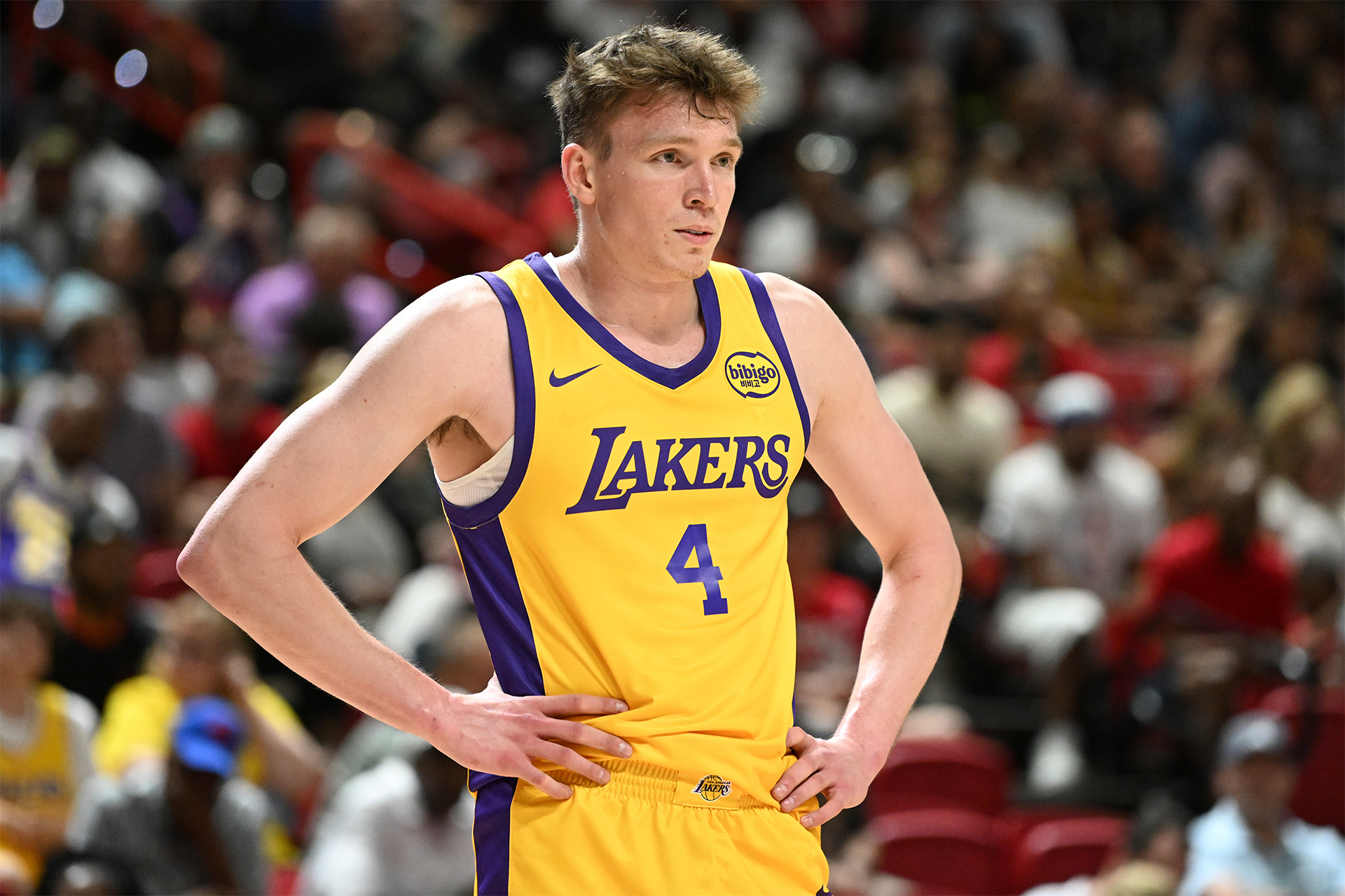 Dalton Knecht tuvo una buena primera temporada con los Lakers