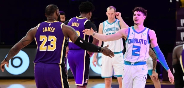 LaMelo Ball podría fichar por los Lakers. Foto: gettyimages