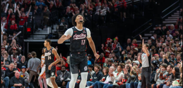 Shaedon Sharpe, claves de la mejoría de Portland Trail Blazers. Foto: gettyimages