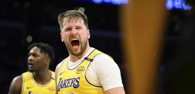 Luka Doncic, estrella de Los Angeles Lakers.