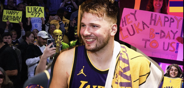 Luka Doncic led the Lakers against the Clippers.