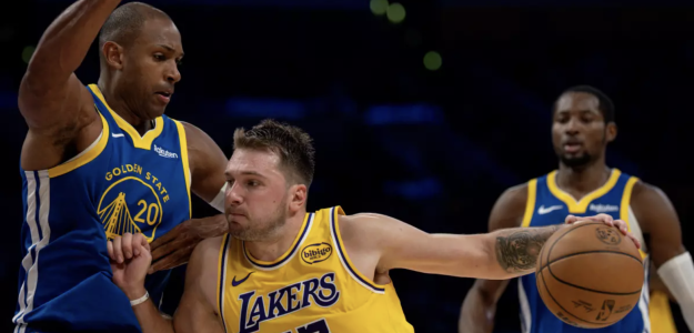 Luka Doncic no pudo con los Warriors: demasiado solo en los Lakers