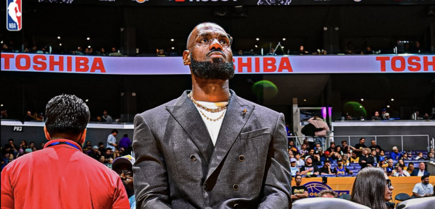 LeBron James, estrella de Los Angeles Lakers.