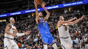 Chet Holmgren se exhibe y los Thunder muestran cómo parar a Denver Nuggets