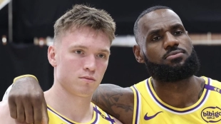 LeBron James, sobre Dalton Knecht: "Los Lakers no lo encontraron. Los otros 16 equipos la cagaron"