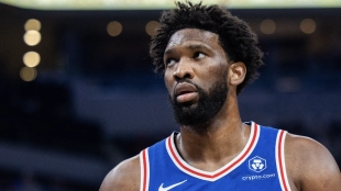 Joel Embiid, hundido por sus lesiones: "Es muy deprimente"